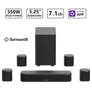 350W 7.1ch Virtual Surround Soundbar,