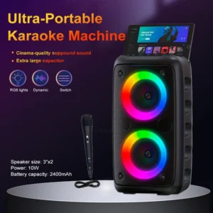 Portable Bluetooth Karaoke Speaker
