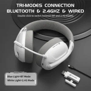L80 Ultra-Light Tri-Mode Gaming Headset