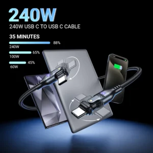 2-Pack USB C to USB C Cable
