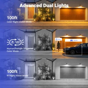 3K 5MP IP Camera Outdoor Color & IR Night Vision - Thumbnail Image 2