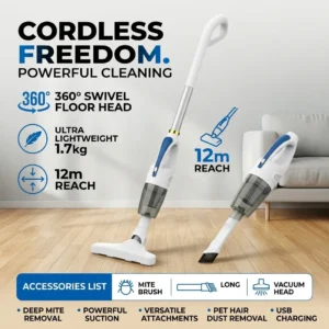 Cordless Vacuum Cleaner Handheld Stick