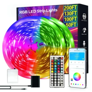 LED Smart Strip Light, App&44-Key Remote Control
