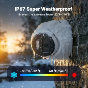 3K 5MP IP Camera Outdoor Color & IR Night Vision - Thumbnail Image 6