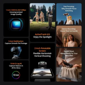 Pocket 3, Vlogging Cameras - Thumbnail Image 3