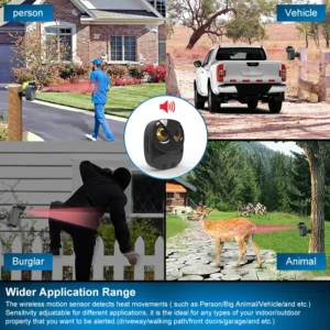 Wireless Driveway Security Alarm- Waterproof - Thumbnail Image 2