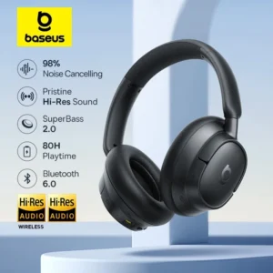 Wireless Headphones Noise Cancelling Headsets - Thumbnail Image 2