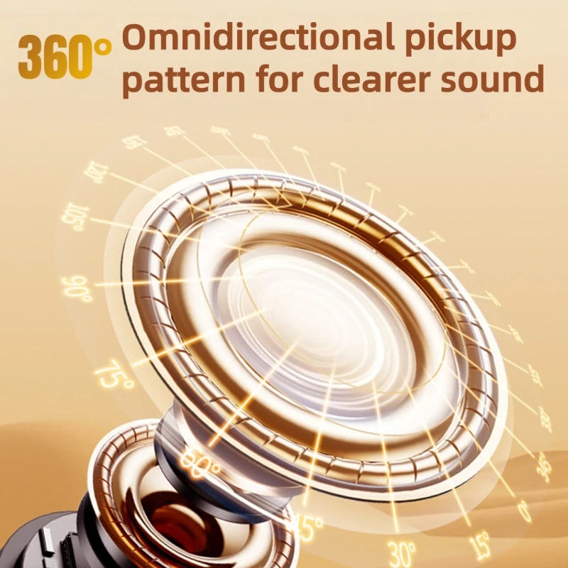 Professional versatile wireless lavalier microphone - Image 4