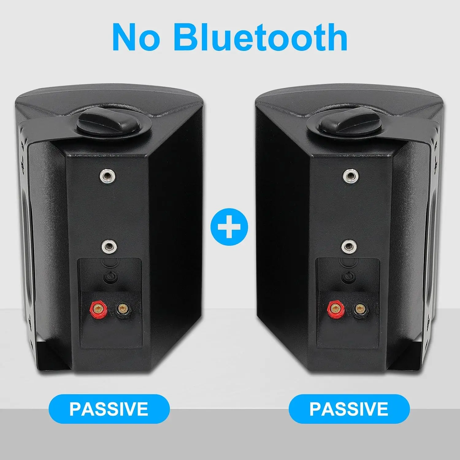 2PCS 4'' 200W Passive Wired Outdoor Speakers - Image 3