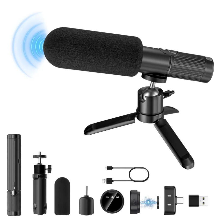Professional versatile wireless lavalier microphone - Image 6