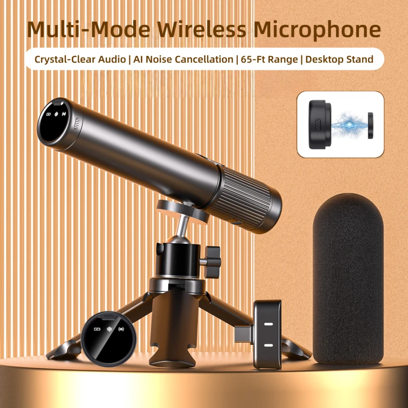 Professional versatile wireless lavalier microphone - Image 1