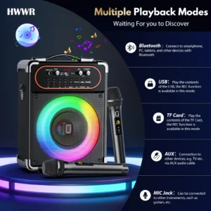 S68 Kara Ok with 2 Microphones - Thumbnail Image 6