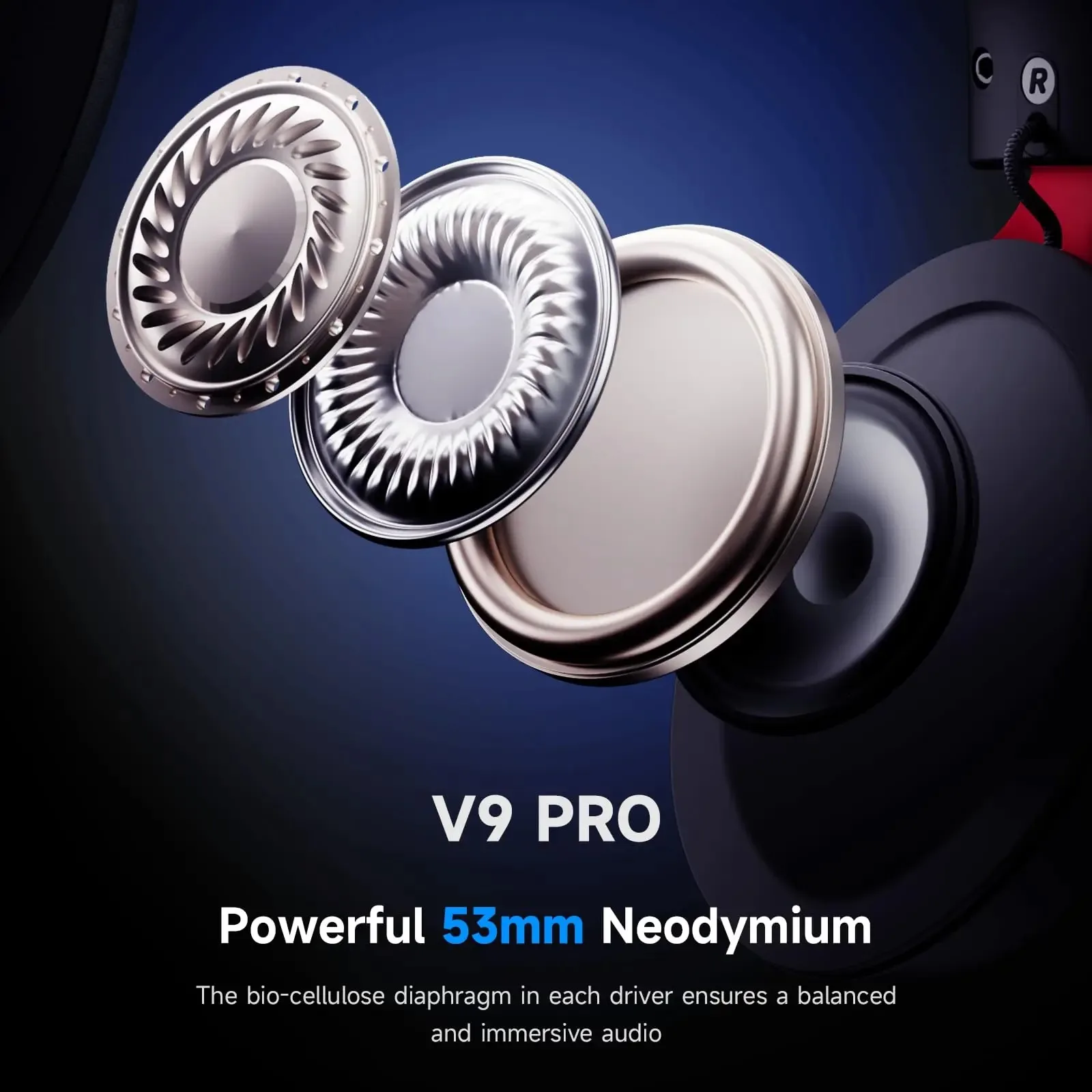 V9 Pro Wireless Gaming Headset - Image 4