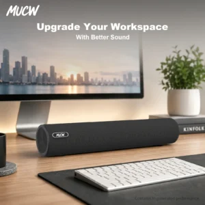 Minimalist Wired Computer Soundbar - Thumbnail Image 3