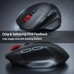 FocusOnPC 2.4GHz Wireless Gaming Mouse, - Thumbnail Image 3