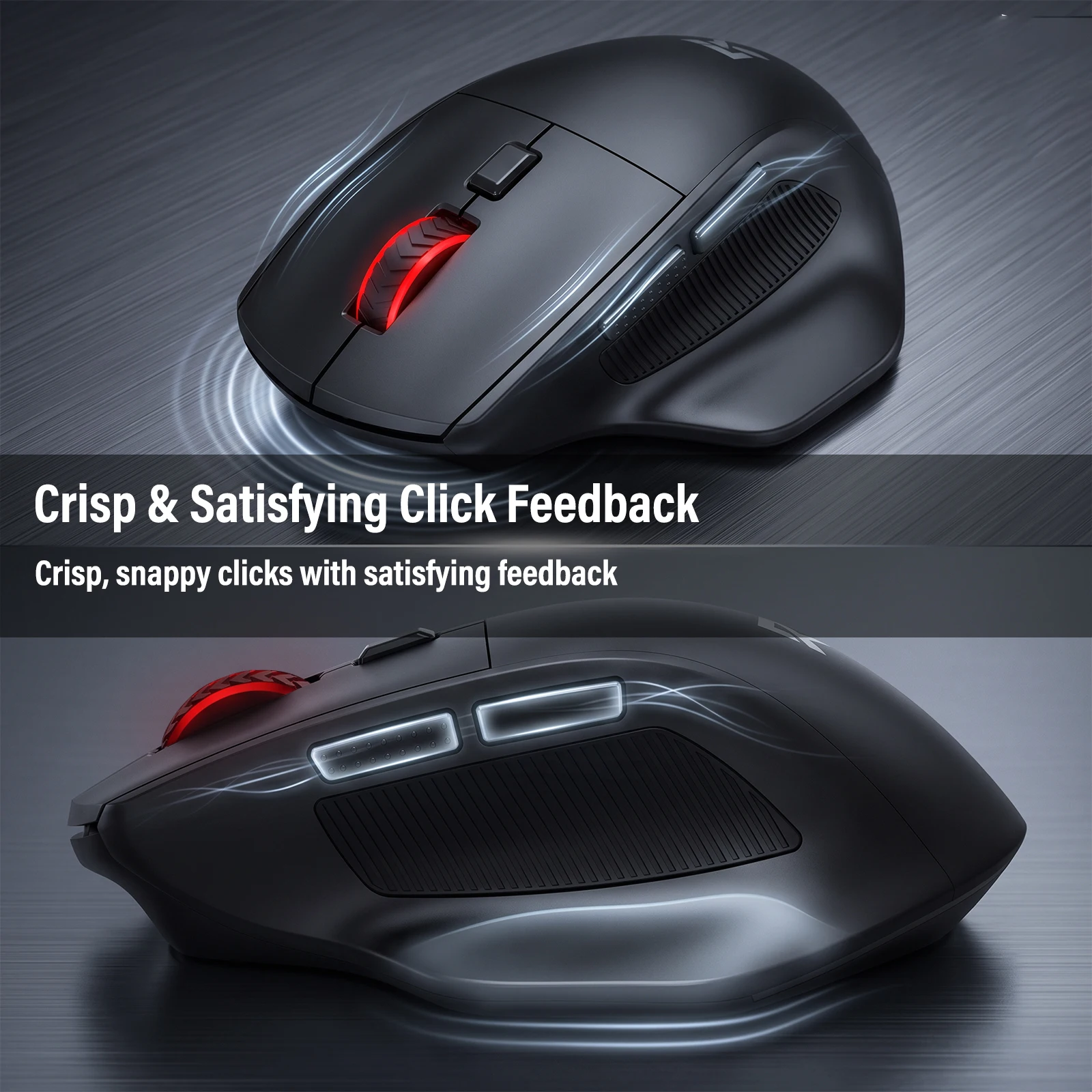 FocusOnPC 2.4GHz Wireless Gaming Mouse, - Image 3