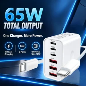 USB-C Charger 65W-GaN Type-C