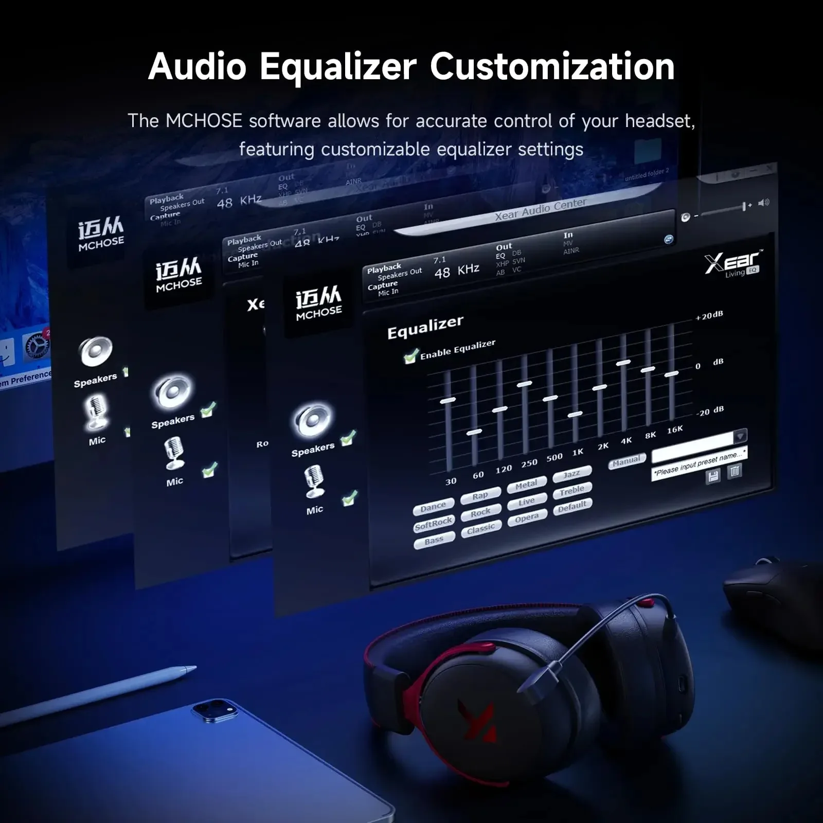 V9 Pro Wireless Gaming Headset - Image 3