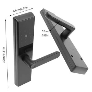 Smart Door Lock Fingerprint Password Entry - Thumbnail Image 2