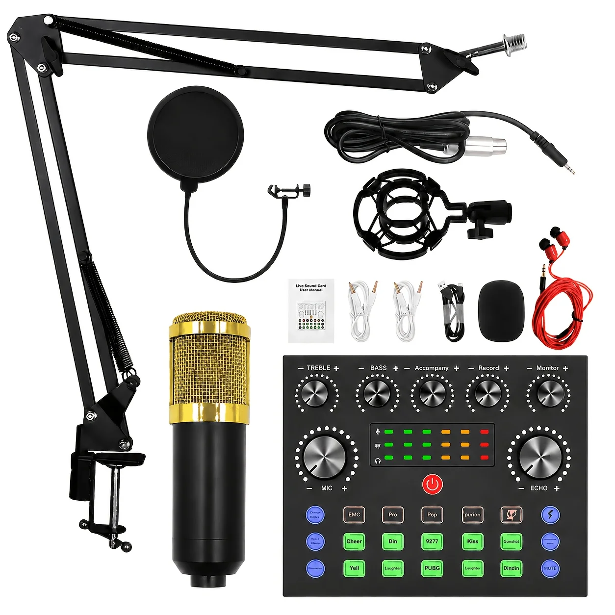 Home Recording Studio Kit & Music Mixing Equipment - Image 2