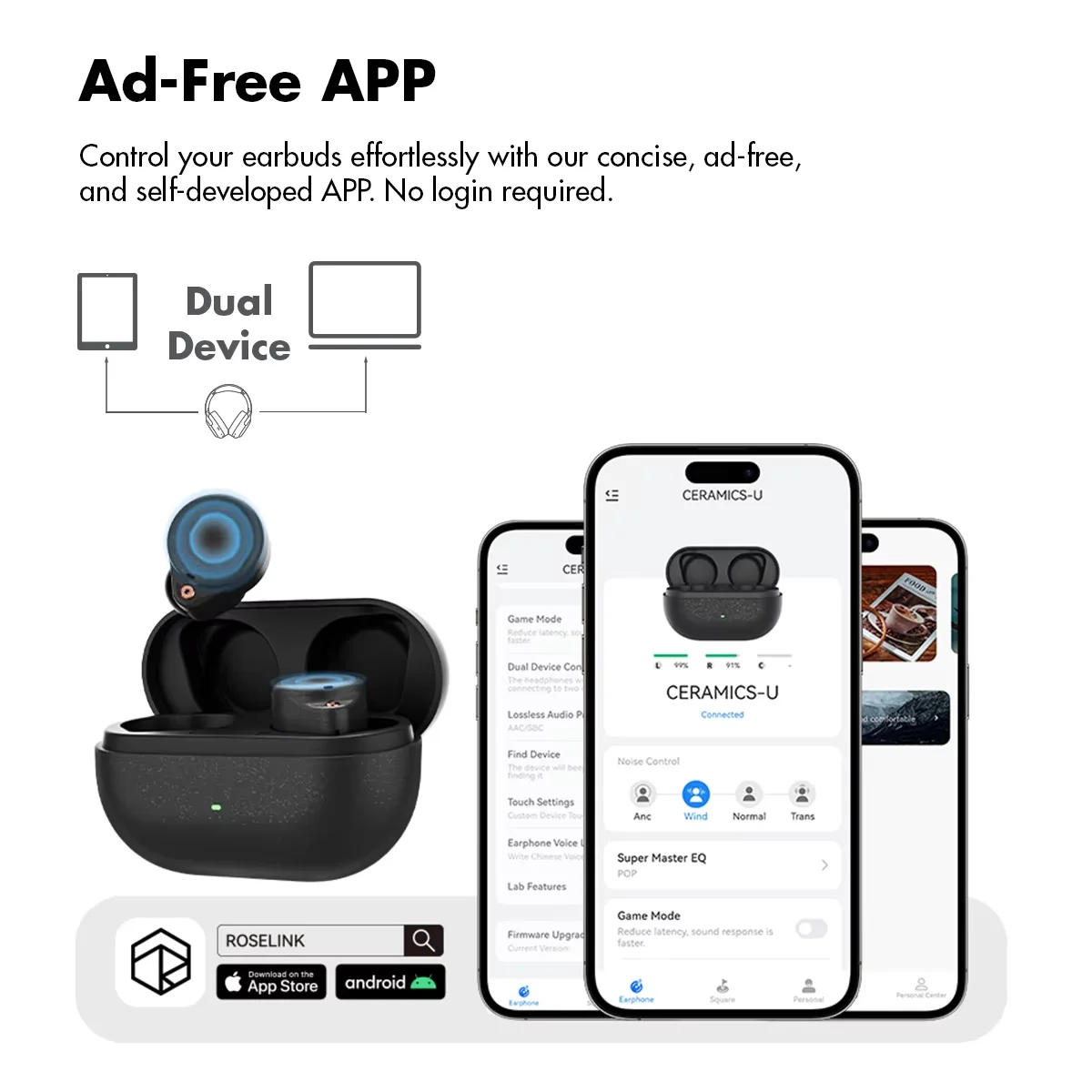 Ceramics Ultra True Wireless Earbuds - Image 3