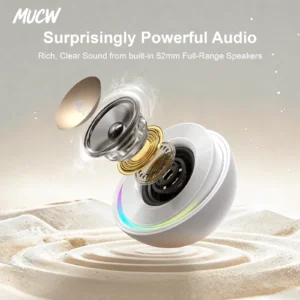 2‑Pack Desktop Speakers 52mm Full‑Range - Thumbnail Image 4