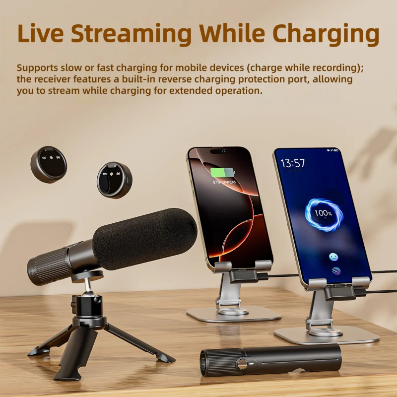 Professional versatile wireless lavalier microphone - Image 2