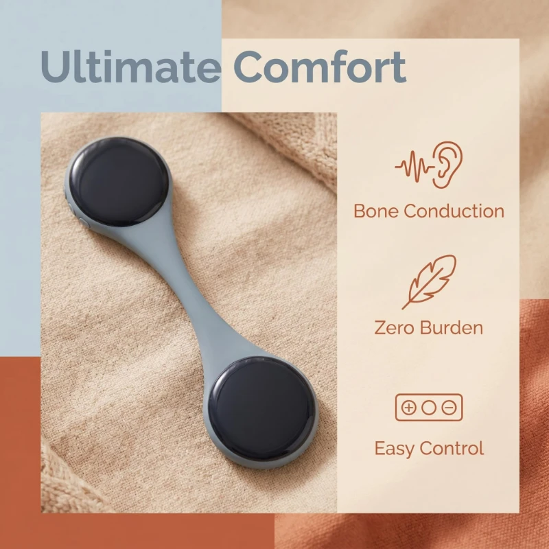 Bone Conduction Sleep Aid Pillow Speaker - Image 1