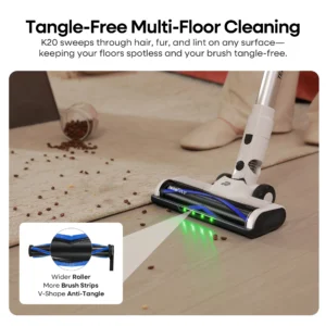 K20 Cordless Vacuum Cleaner, Strong Suction - Thumbnail Image 5