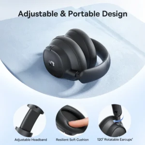 Wireless Headphones Noise Cancelling Headsets - Thumbnail Image 5