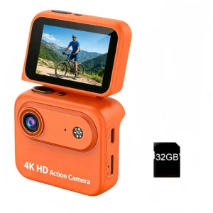 32GB 4K HD Flip Screen Thumb Camera - Thumbnail Image 2