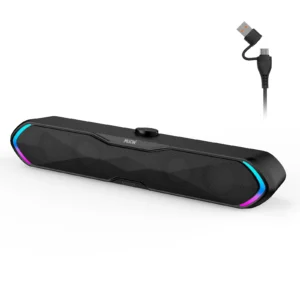 Computer Speakers for Monitor RGB Gaming Soundbar